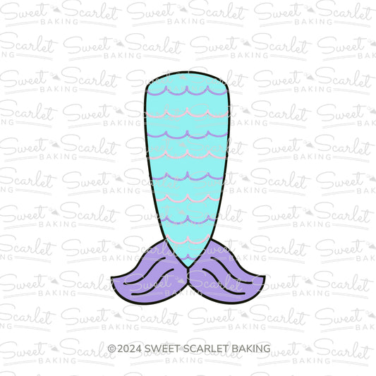 Mermaid Tail Cookie Cutter
