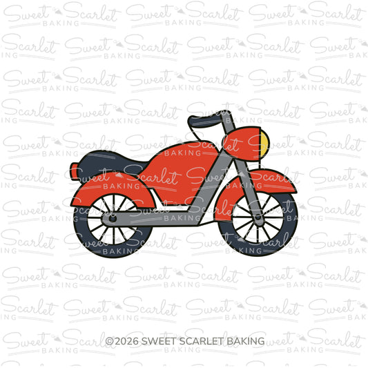 Motorcycle Cookie Cutter