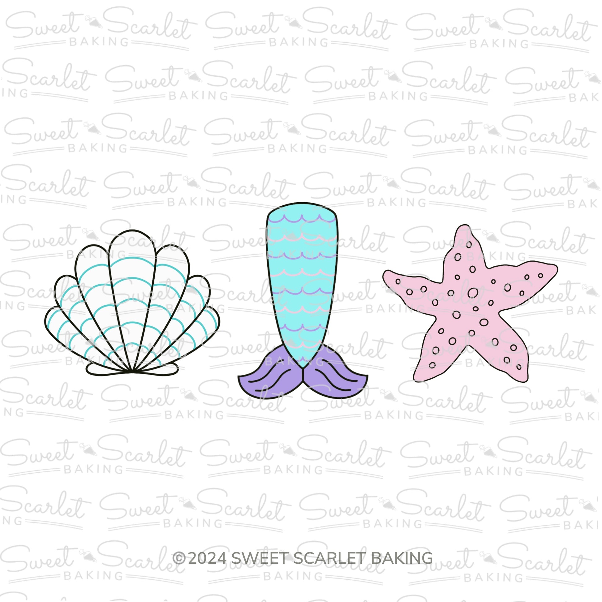 Ocean Kit Cookie Cutter Set