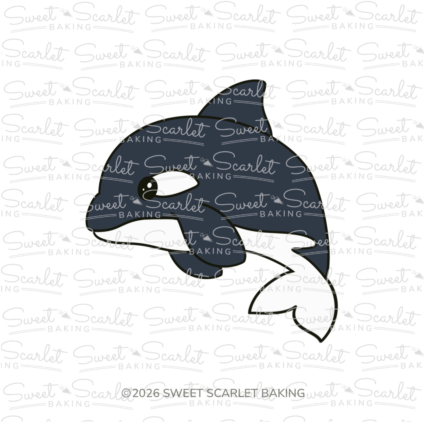 Orca Cookie Cutter