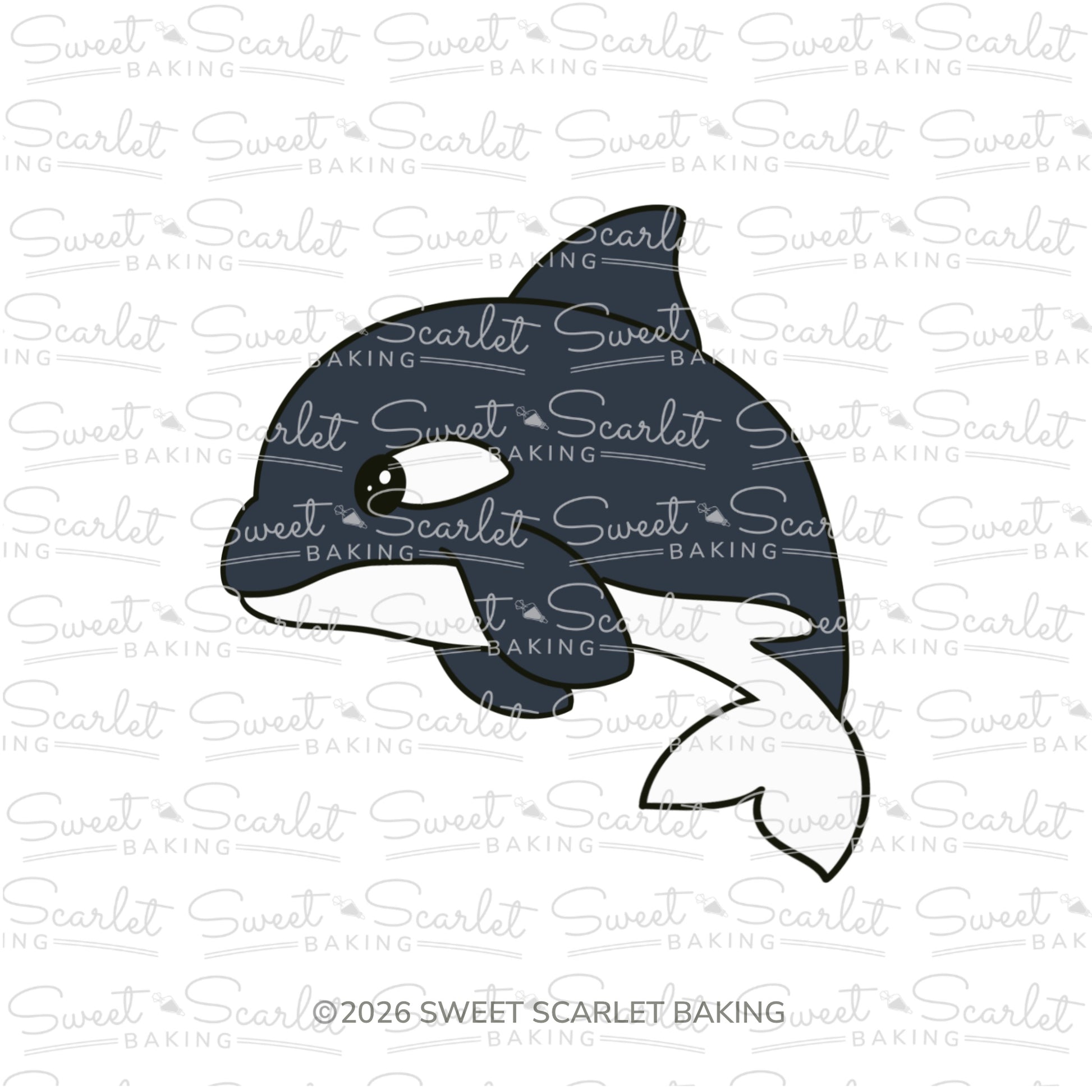 Orca Cookie Cutter