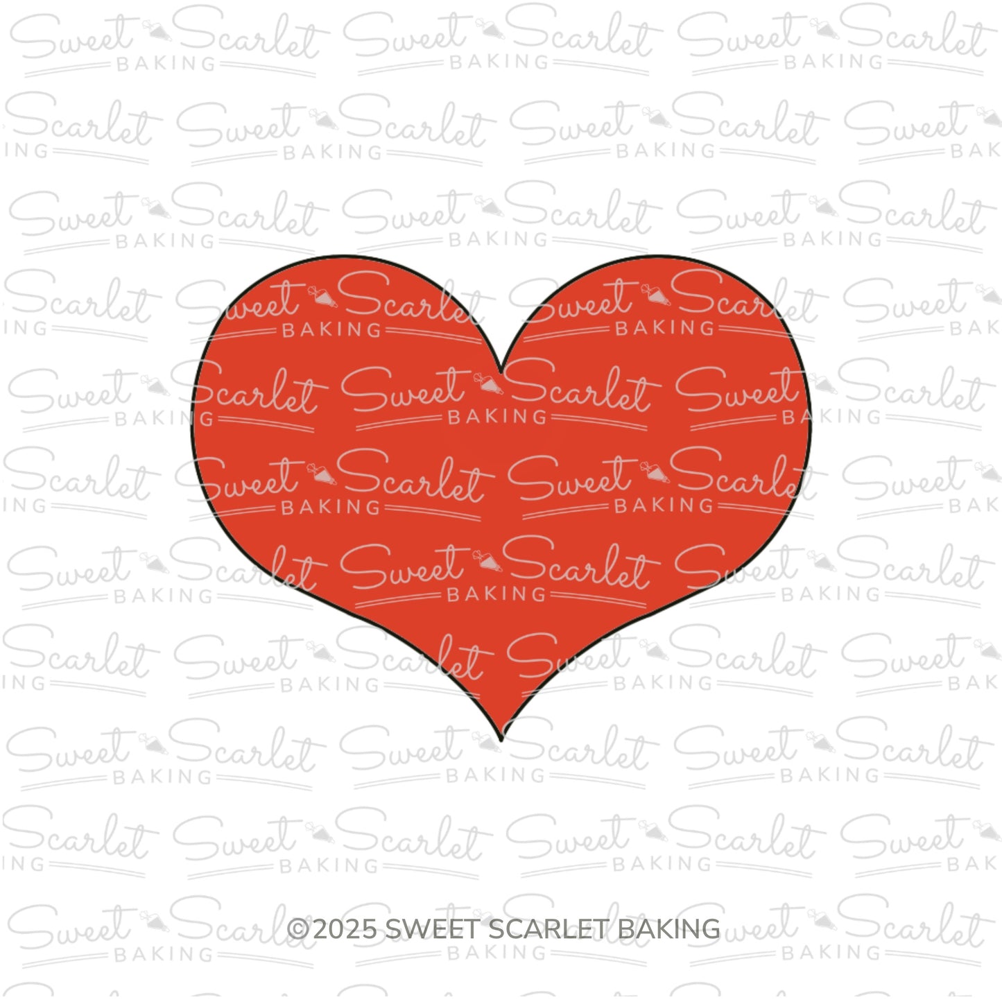 Pointy Heart Cookie Cutter