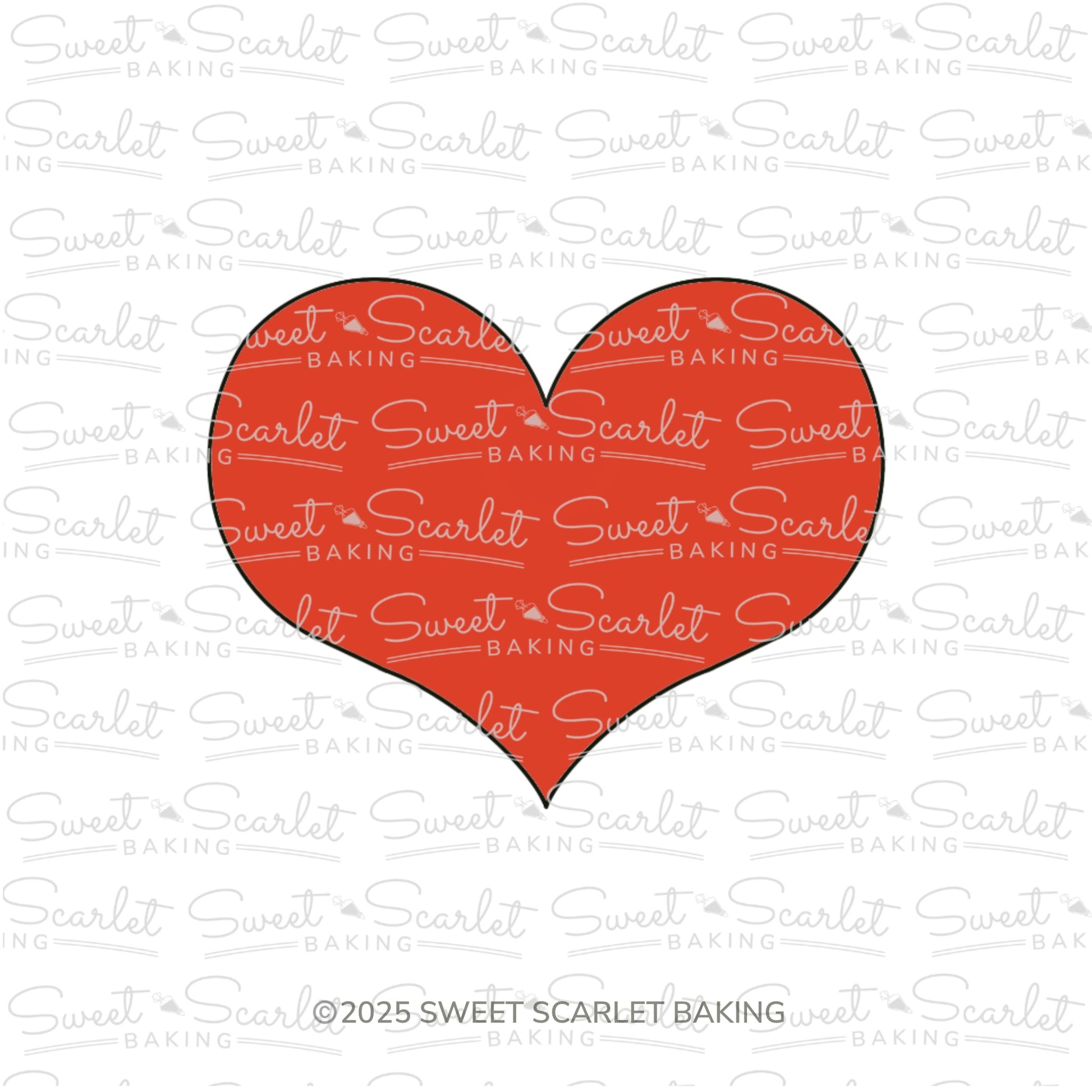 Pointy Heart Cookie Cutter