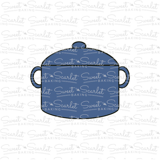 Pot with Lid Cookie Cutter
