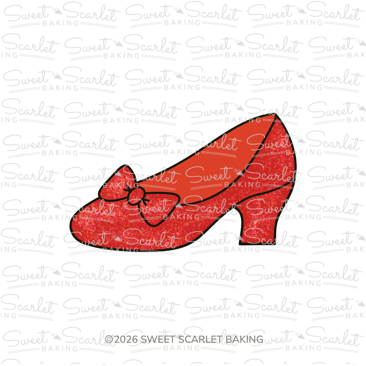 Ruby Cookie Cutter Ruby Slipper Cookie Cutter – Sweet Scarlet Baking