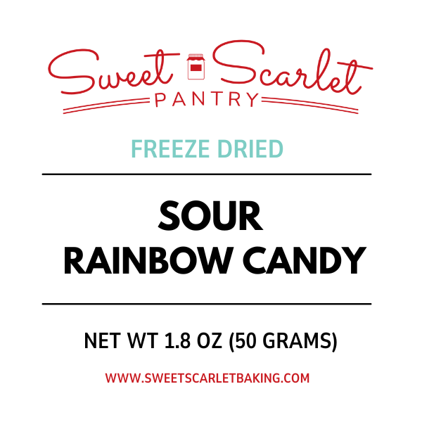 Sour Freeze Dried Rainbow Candy