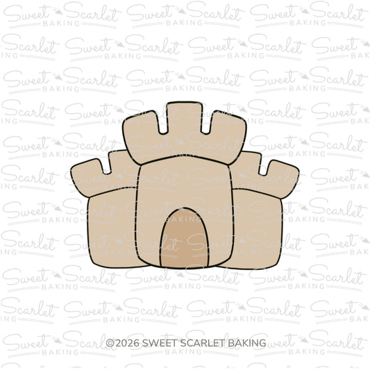 Sandcastle Cookie Cutter