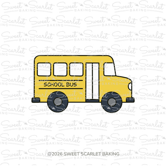 School Bus Cookie Cutter