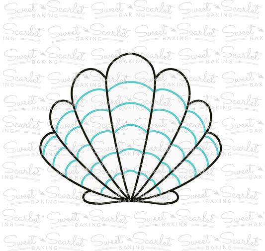 Sea Shell Cookie Cutter