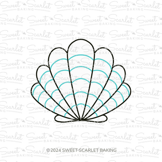 Sea Shell Cookie Cutter
