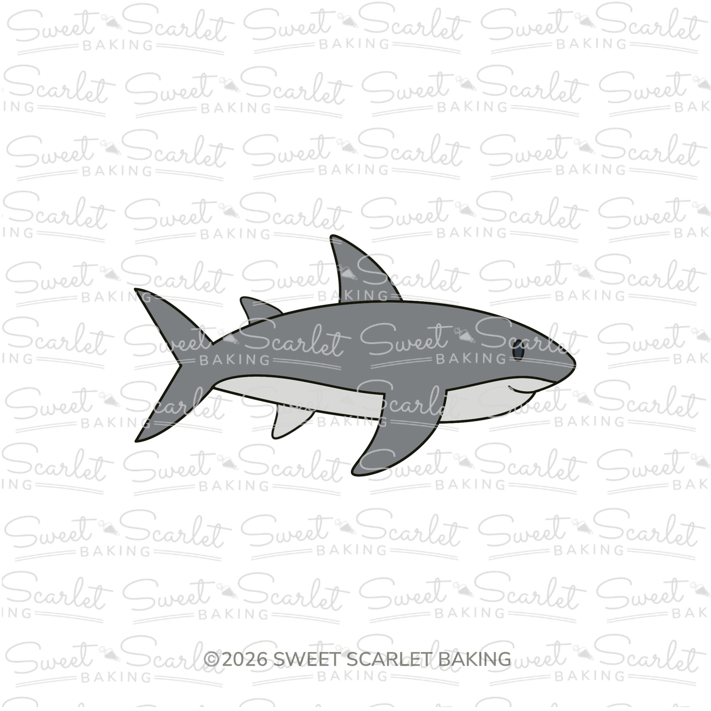 Shark Cookie Cutter