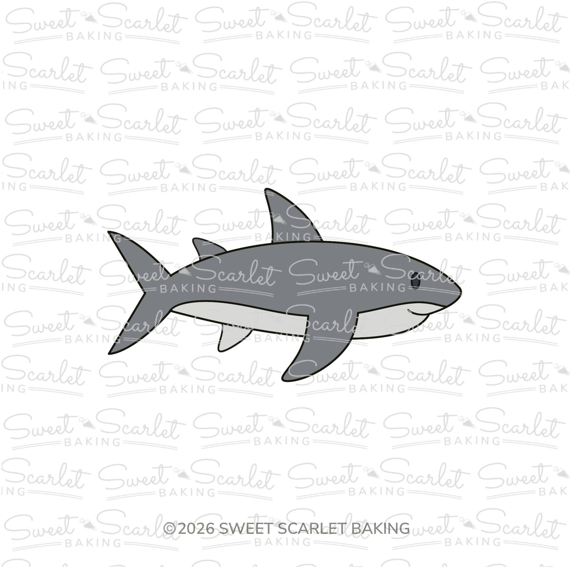 Shark Cookie Cutter