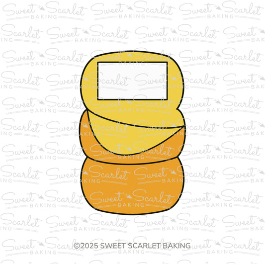 Sleeping Bag Cookie Cutter