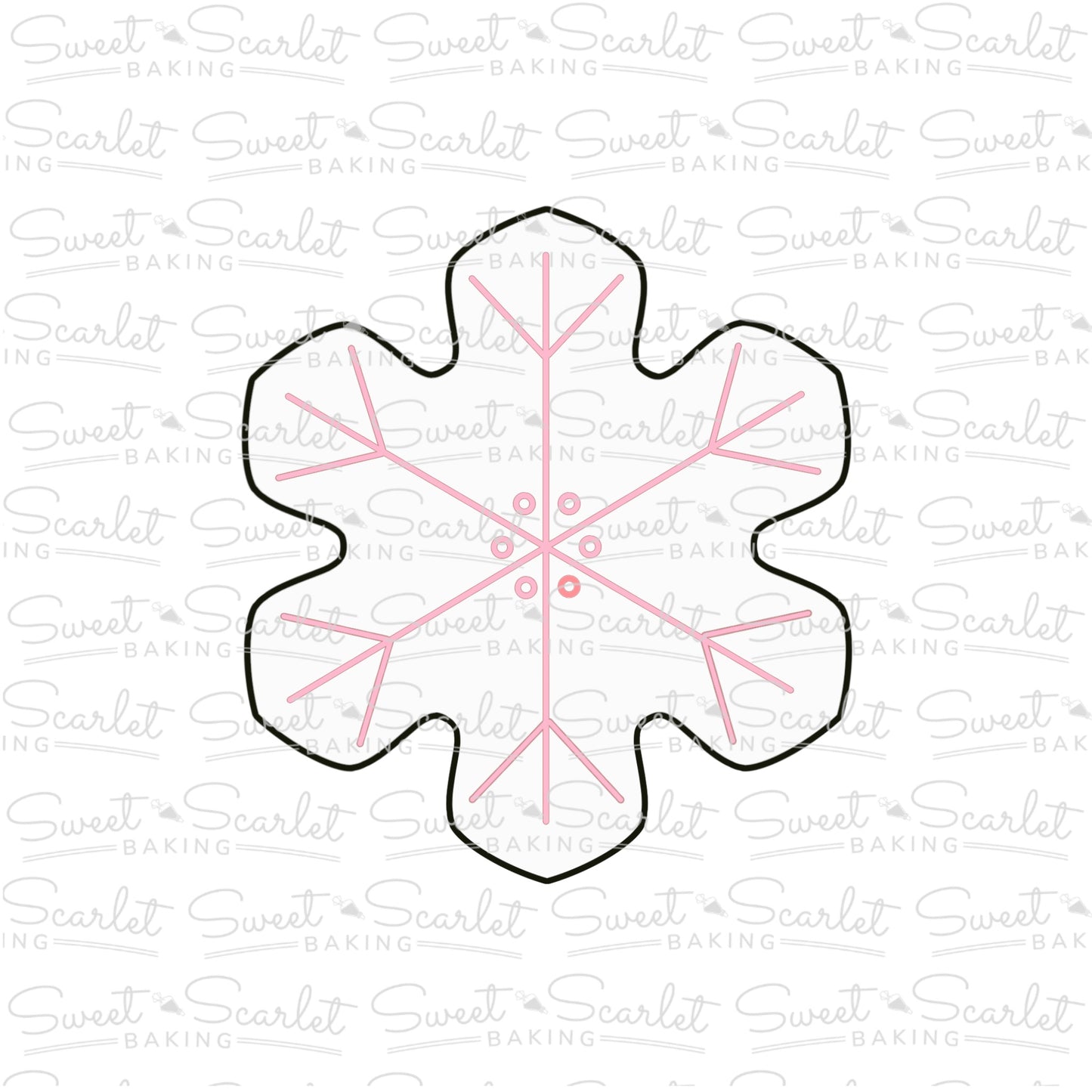 Snow Cookie Cutter Quad Set