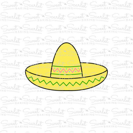 Sombrero Cookie Cutter
