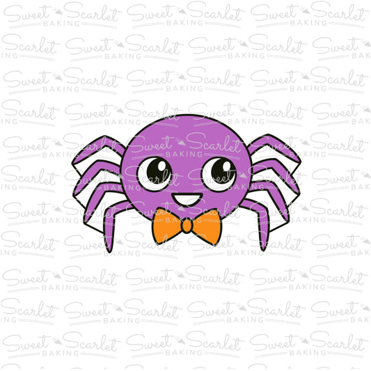 Spider with Bow Tie Cookie Cutter
