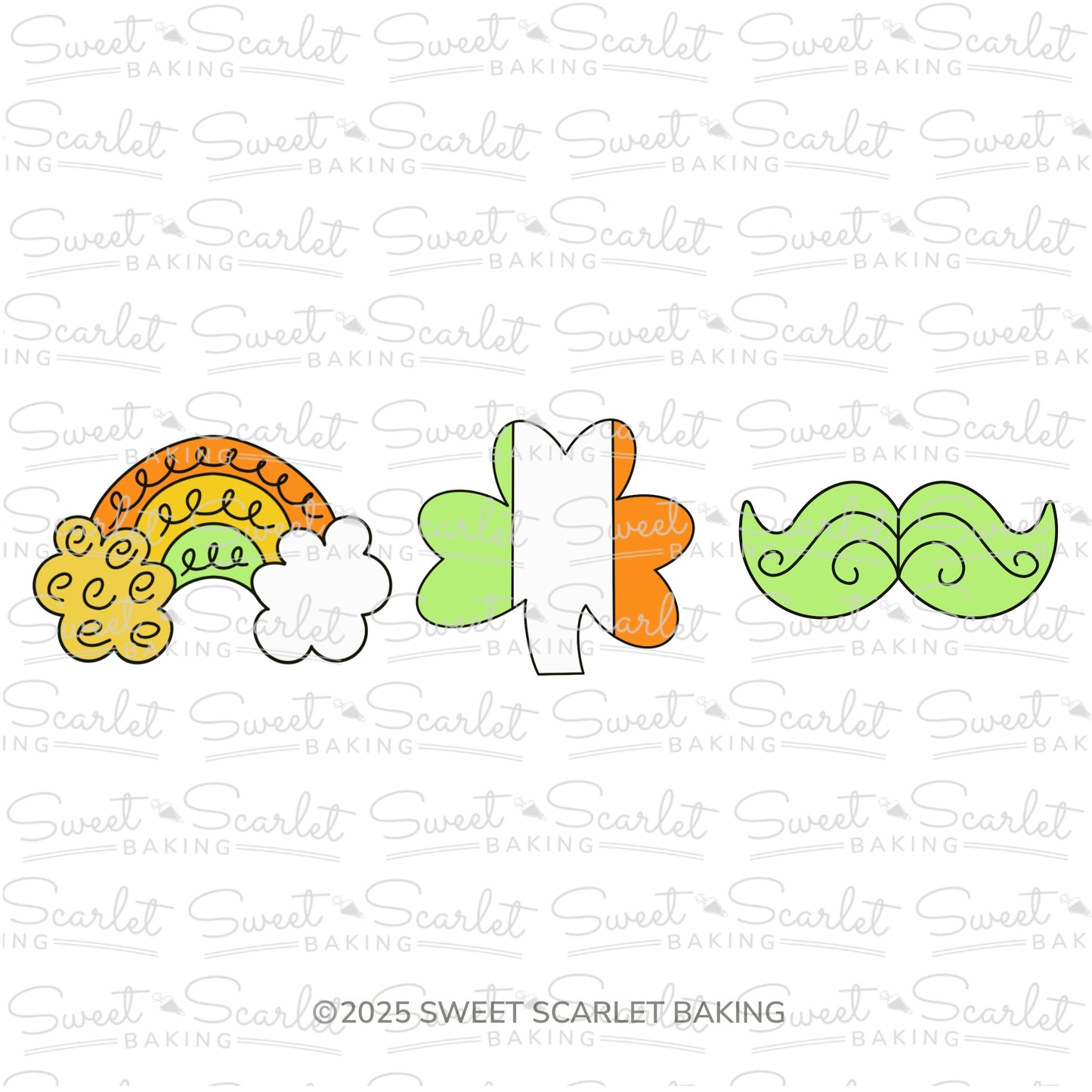 St. Patrick's Day Kit Cookie Cutter Set