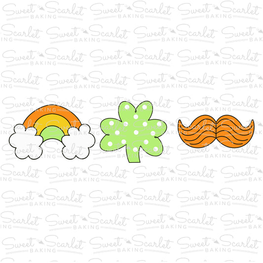 St. Patrick's Day Kit Cookie Cutter Set