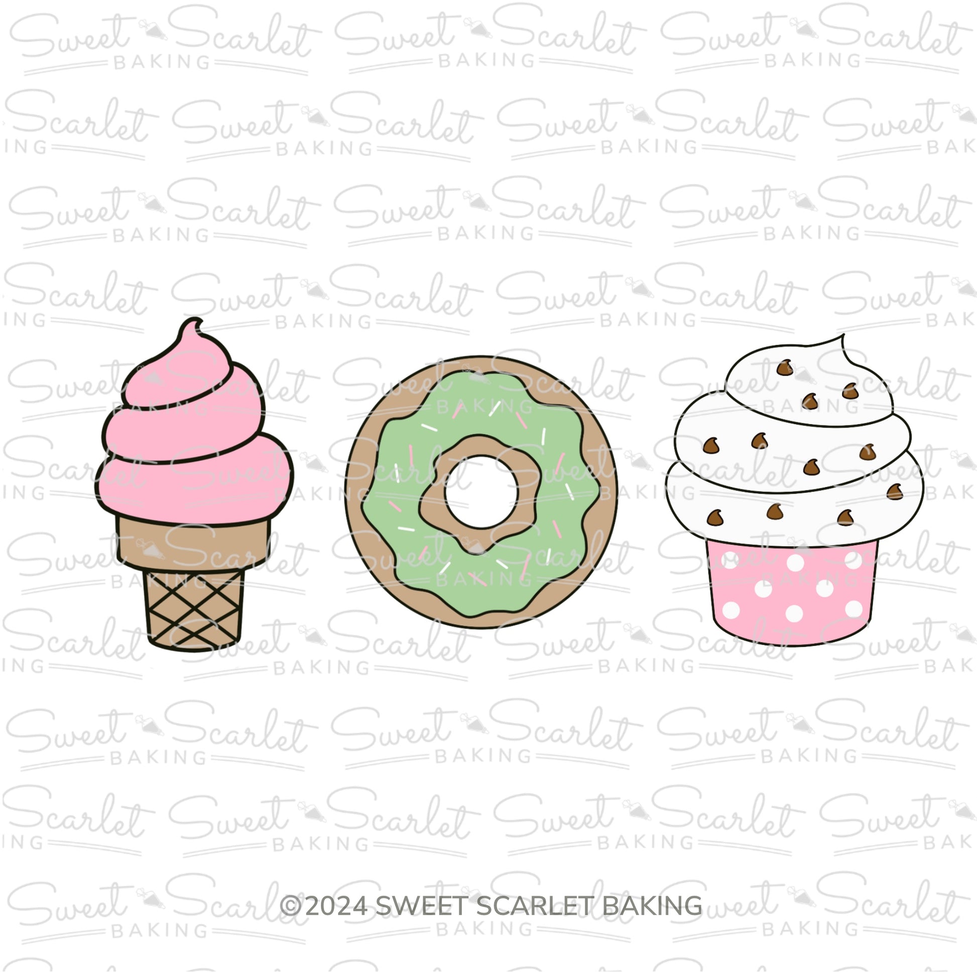 Sweets Kit Cookie Cutter Set