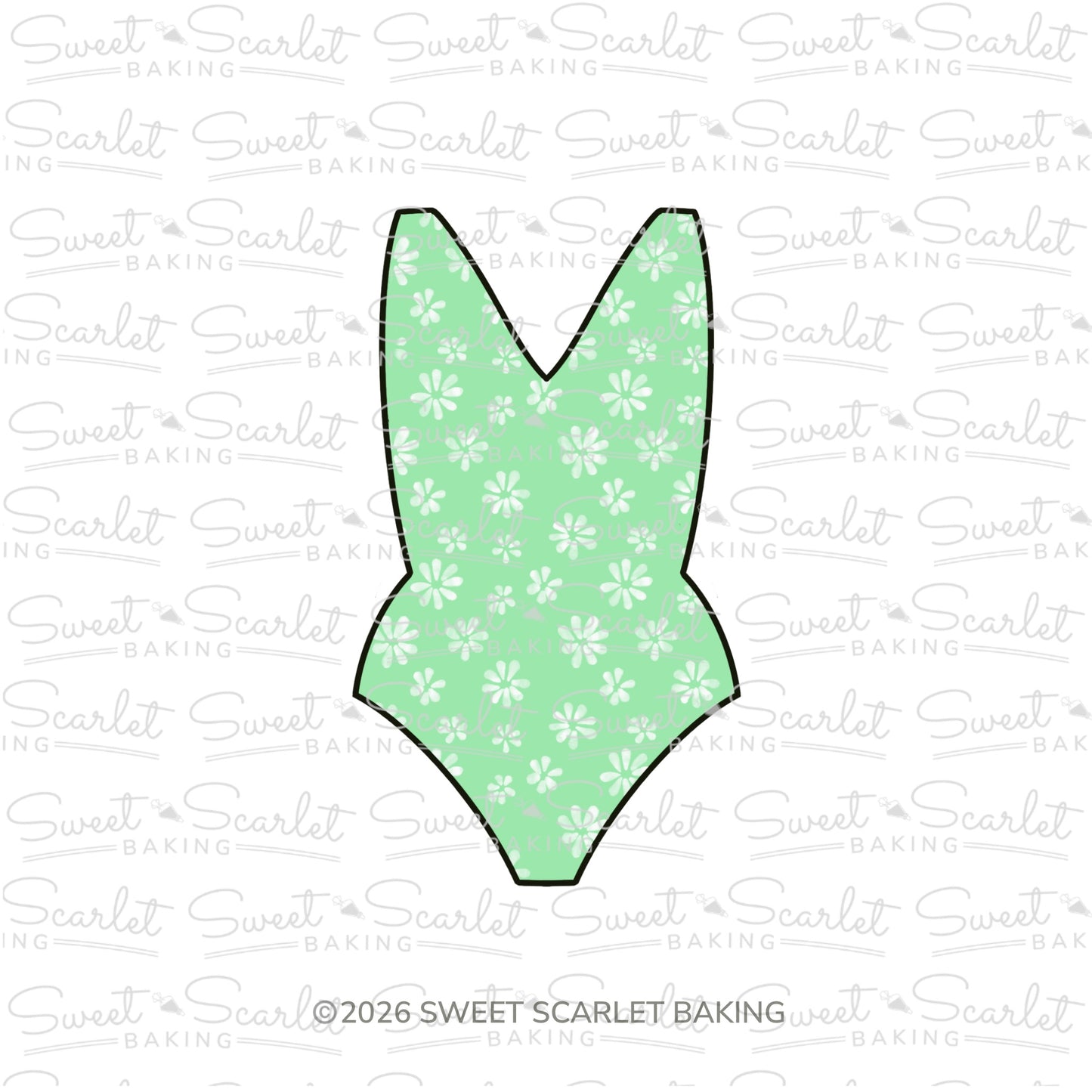 Swimsuit Cookie Cutter