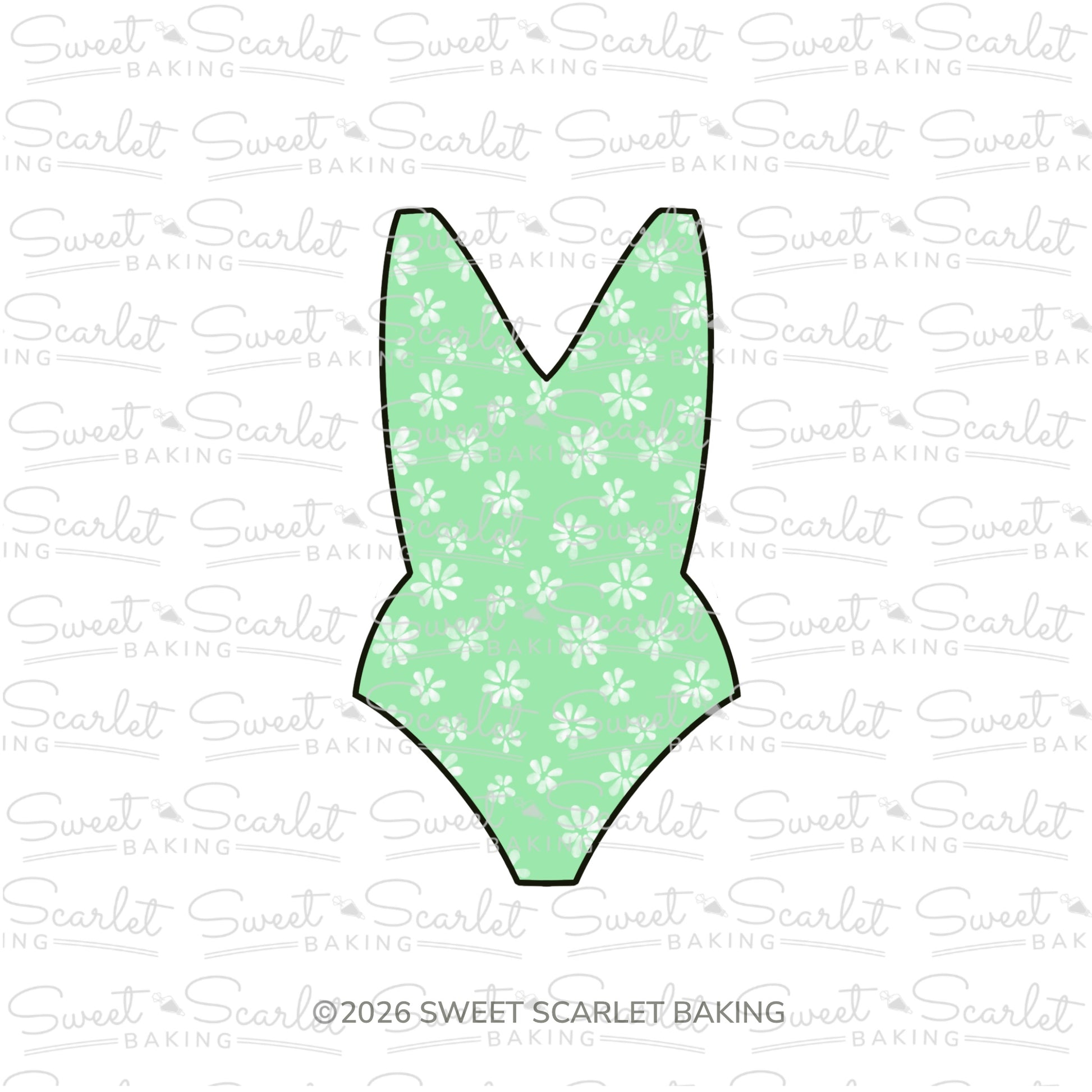 Swimsuit Cookie Cutter