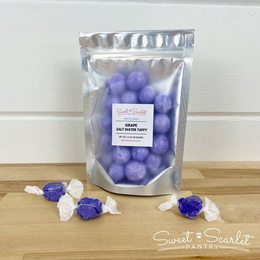 Grape Freeze Dried Salt Water Taffy