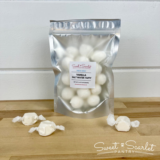 Vanilla Freeze Dried Salt Water Taffy