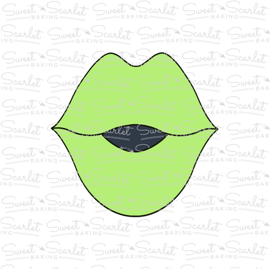 Tall Lips Cookie Cutter