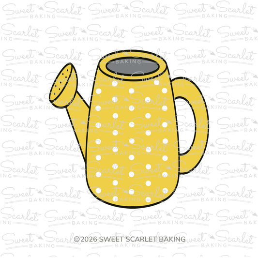 Tall Watering Can Cookie Cutter