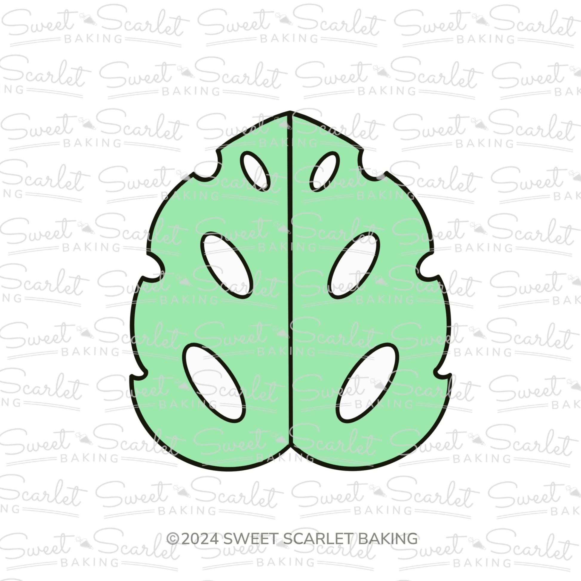 Tropical Leaf Cookie Cutter