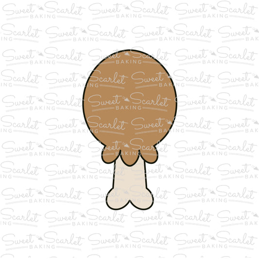 Turkey Leg Cookie Cutter