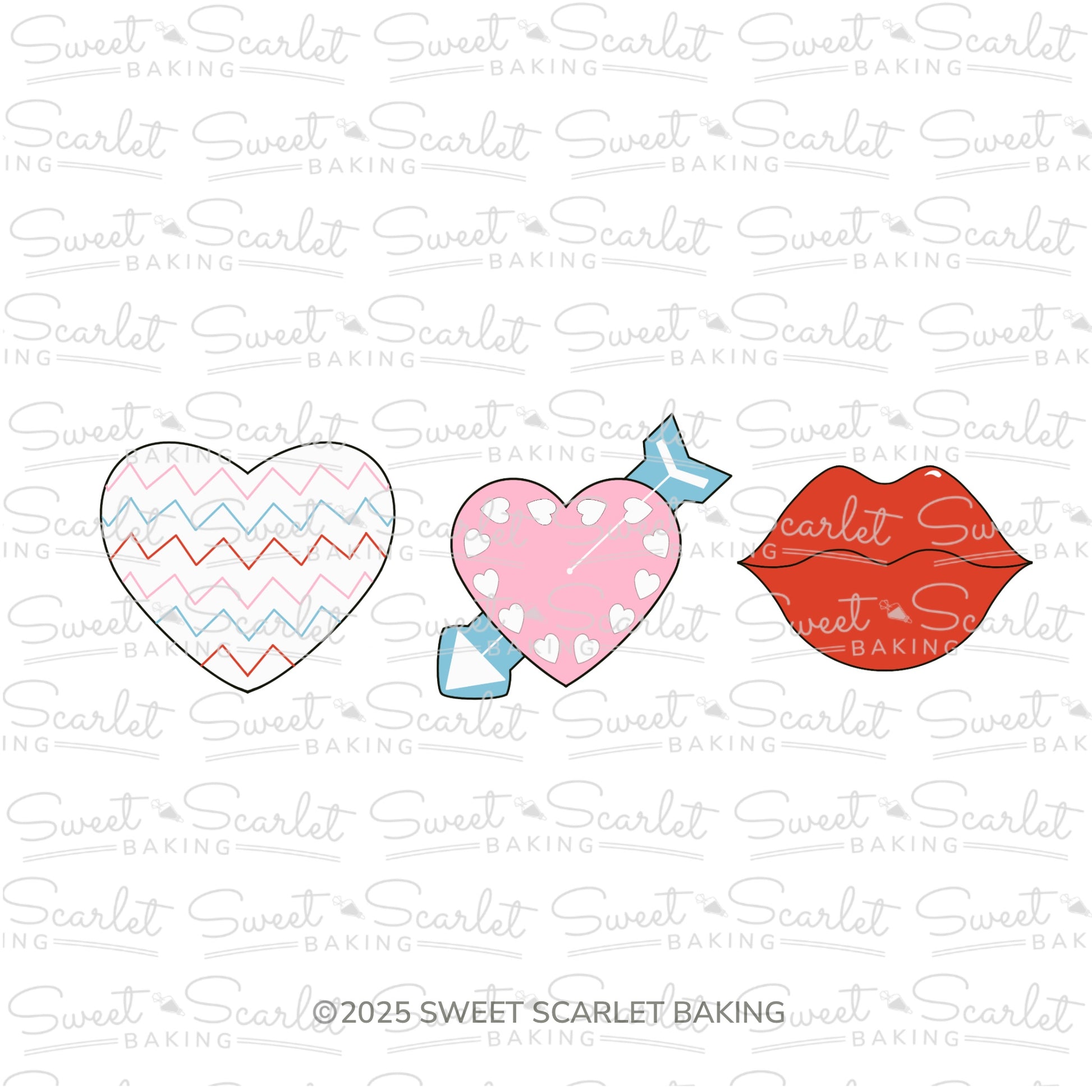 Valentine Kit Cookie Cutter Set