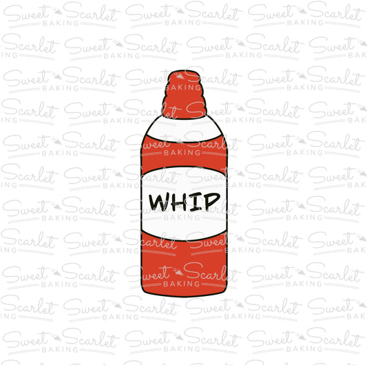 Whip Cream Can Cookie Cutter