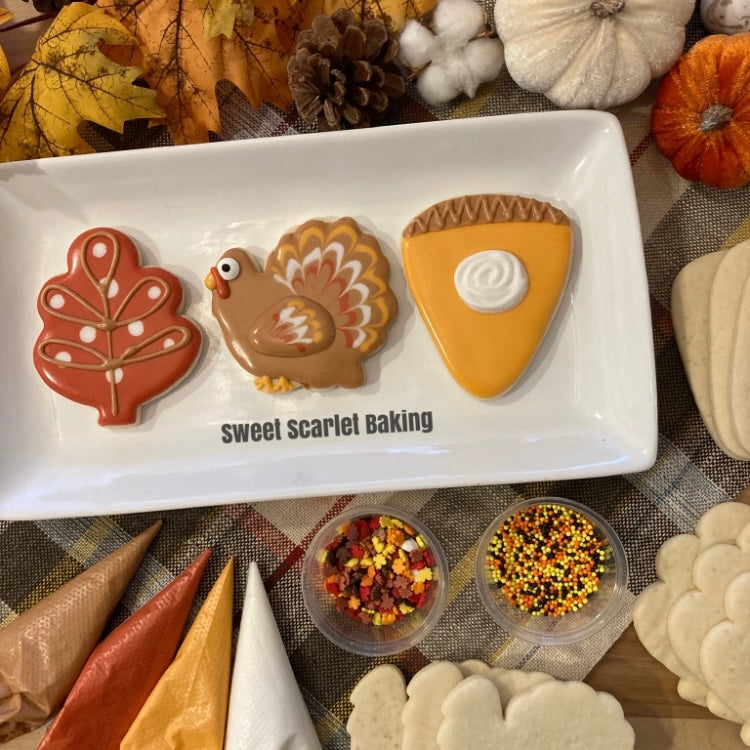 Thanksgiving Cookie Decorating Kit