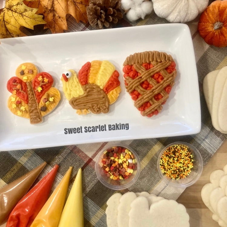 Thanksgiving Cookie Decorating Kit